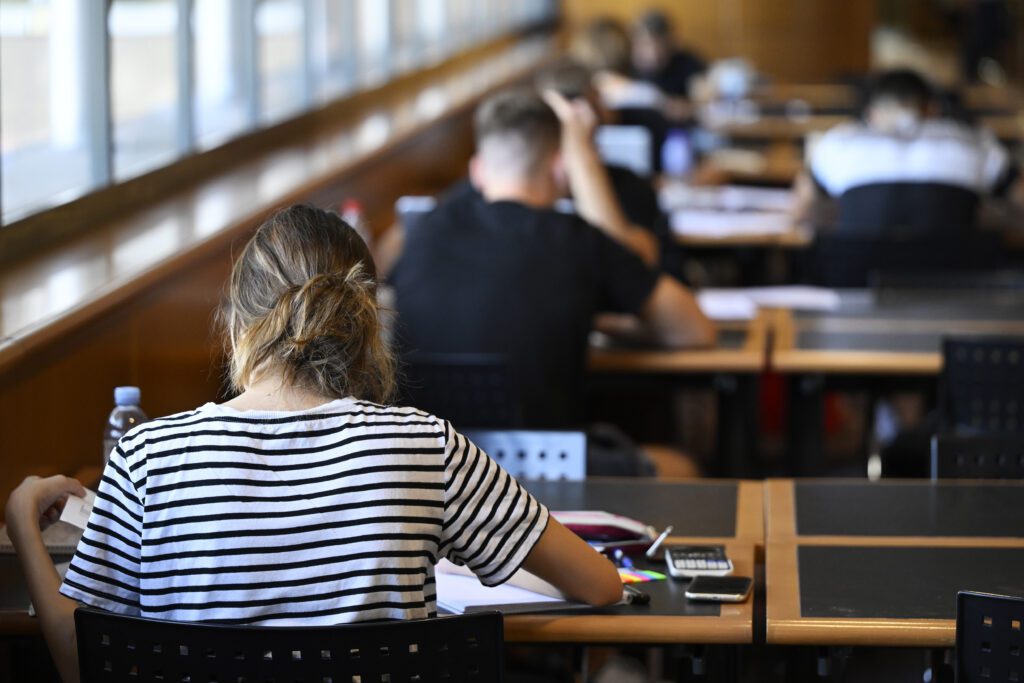 A reading room of NSK, the National and University Library in Zagreb.