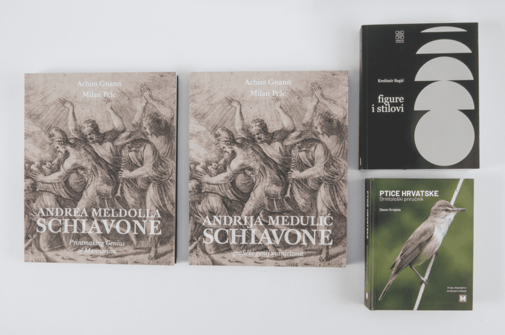 The covers of best designed Croatian books published in 2023.