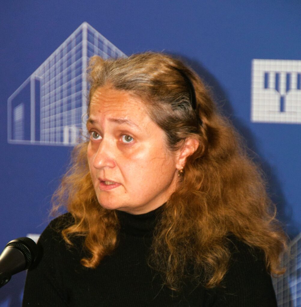 Head of the Manuscripts and Old Books Collection Dr Irena Galić Bešker.