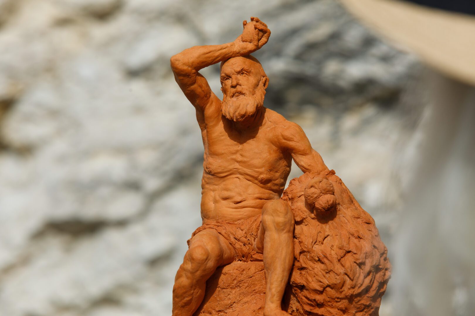 Fotografija skulpture Svetog Jeronima