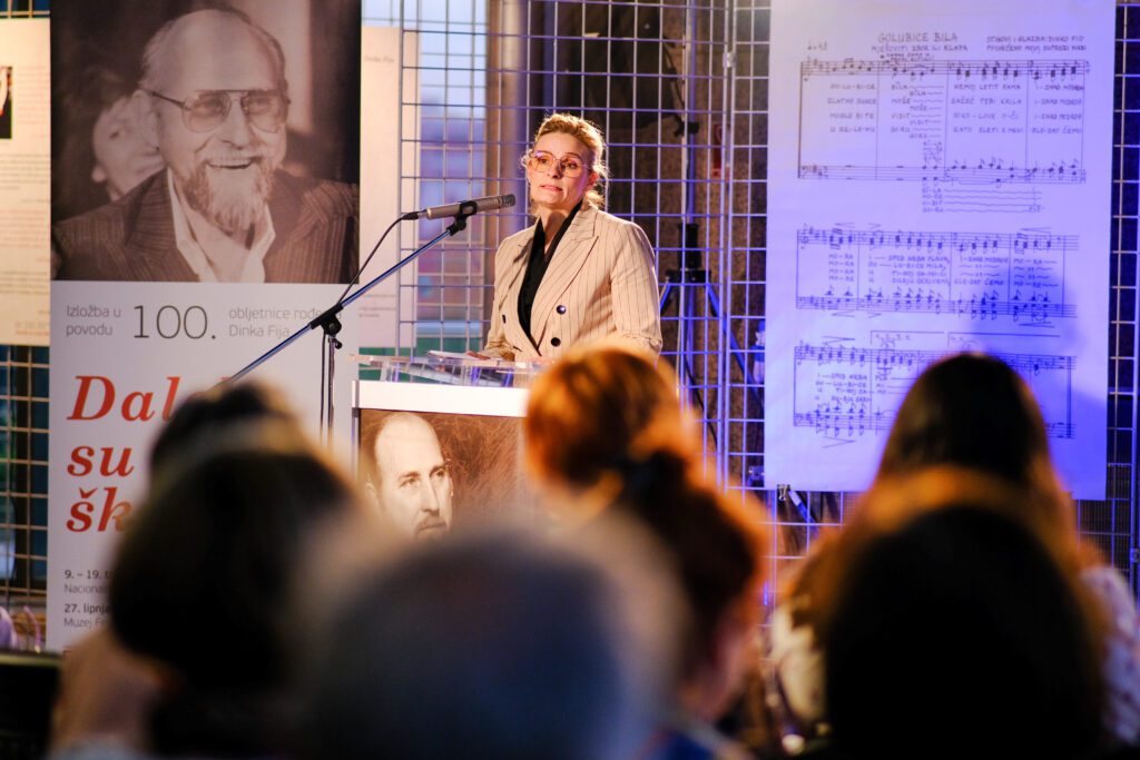 Director of the Directorate for Archives, Libraries and Museums at the Croatian Ministry of Culture and Media Anuška Deranja Crnokić.