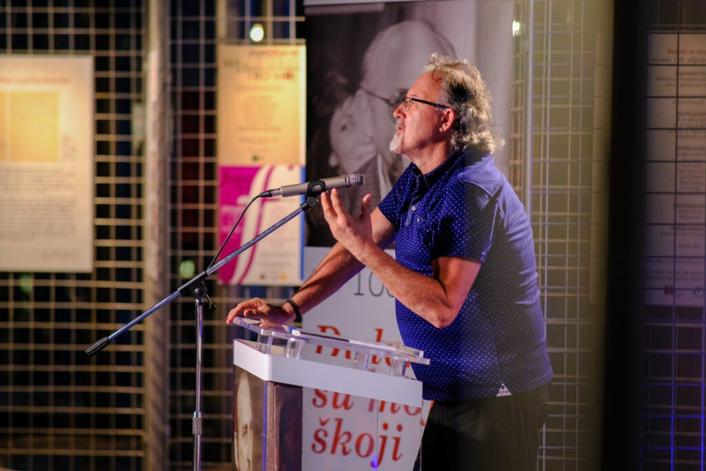 Croatian ethnomusicologist and music educator from the Institute of Ethnology and Folklore Research Dr Joško Ćaleta.