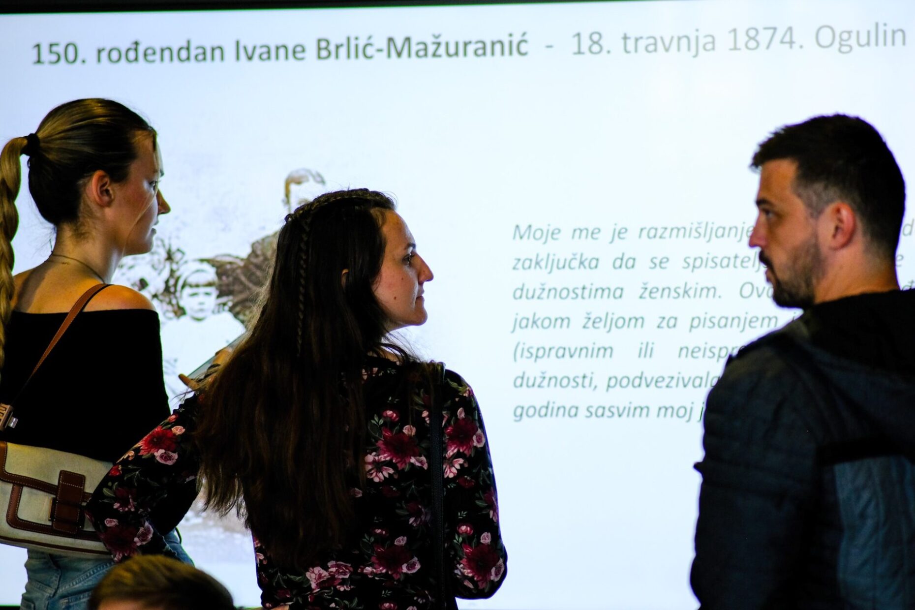 Participants in the escape room event held at the National and University Library in Zagreb as a way of marking the 150th anniversary of the birth of the famed Croatian children’s author Ivana Brlić-Mažuranić.