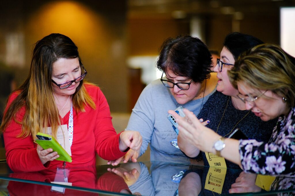 Participants in the escape room event held at the National and University Library in Zagreb as a way of marking the 150th anniversary of the birth of the famed Croatian children’s author Ivana Brlić-Mažuranić.