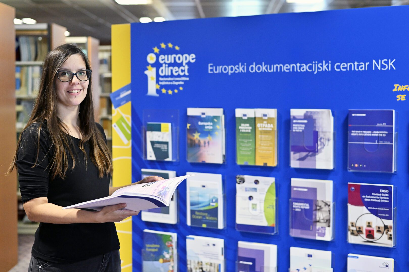 Happy Europe Day!: NSK European Documentation Centre marks six years of activity Dolores Mumelaš, NSK European Documentation Centre.