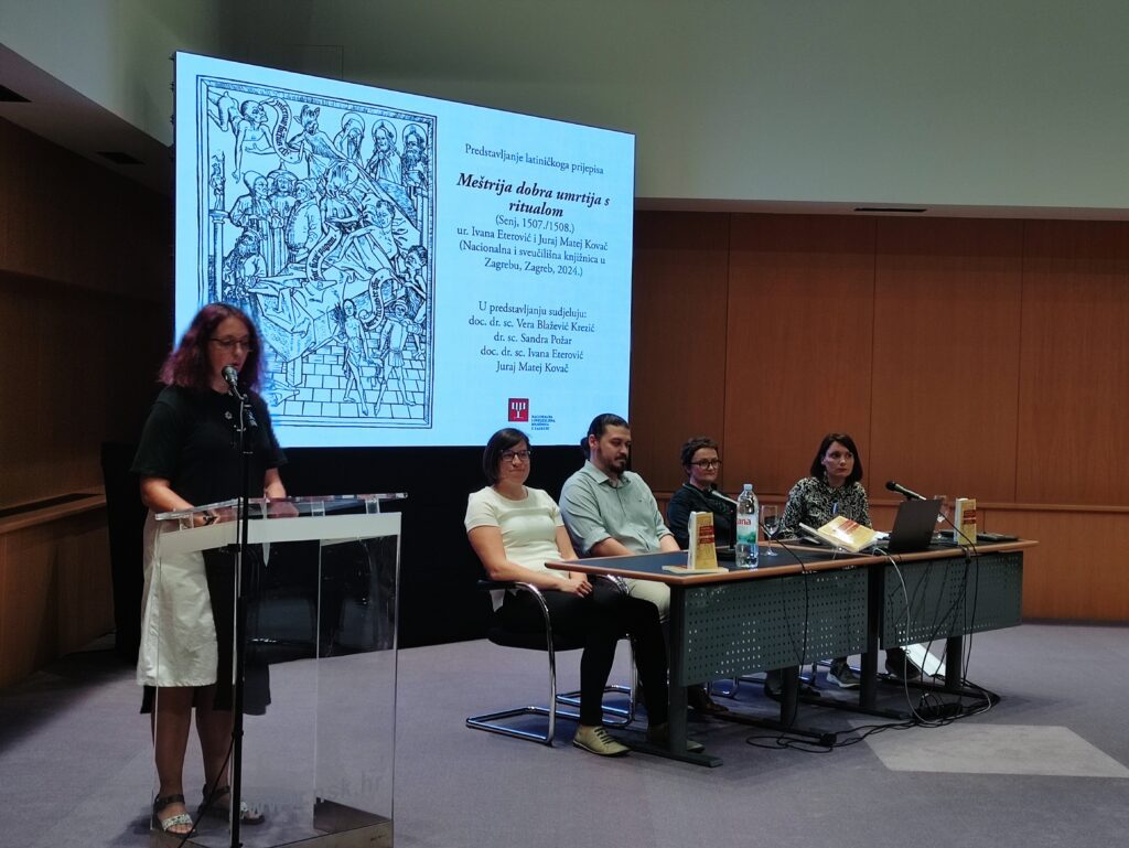 Izv. prof. dr. sc. Tanja Kuštović, doc. dr. sc. Ivana Eterović, Juraj Matej Kovač, dr. sc. Sandra Požar i doc. dr. sc. Vera Blažević Krezić.