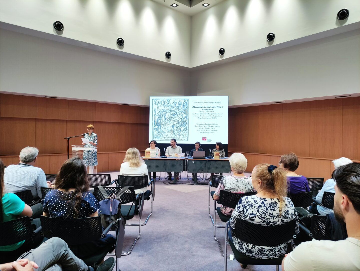 Predstavljanje latiničkog prijepisa izdanja Meštrija dobra umrtija s ritualom