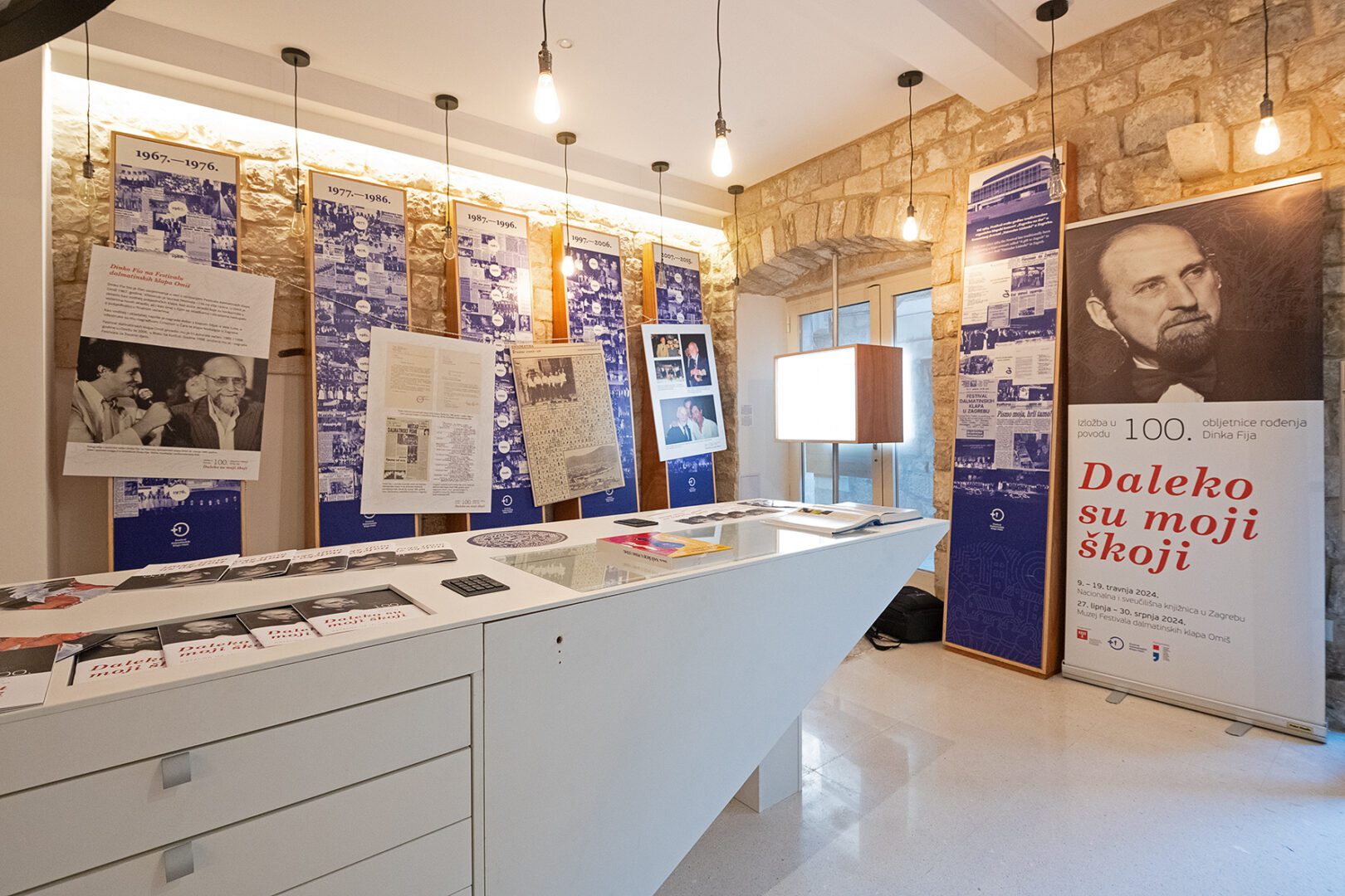 Exhibition spotlighting maestro Dinko Fio on view at Omiš Klapa Singing Festival Museum by 30 Jul 2024 Material exhibited at the NSK’s and Omiš Klapa Singing Festival’s exhibition on maestro Dinko Fio.