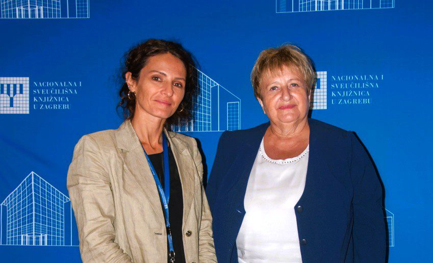 Director of National Library of Kosovo Dr Blerina Rogova Gaxha visits NSK Director of the National Library of Kosovo Dr Blerina Rogova Gaxha and NSK Director General Dr Ivanka Stričević.