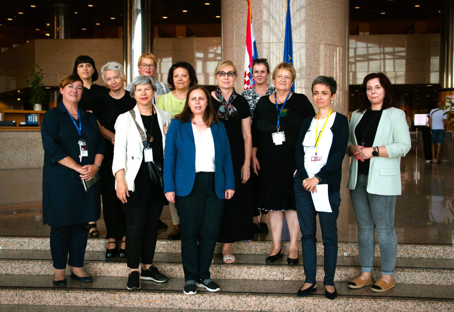 Members of the team of the 2024 joint project of the national libraries of Bulgaria and Croatia.