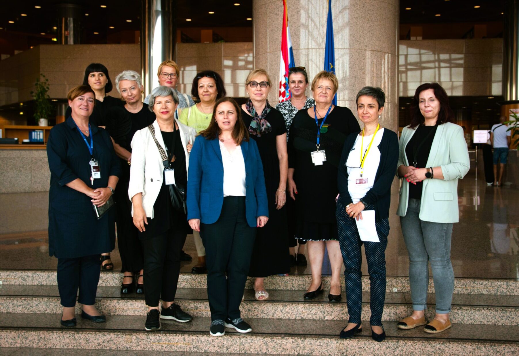 Members of the team of the 2024 joint project of the national libraries of Bulgaria and Croatia.