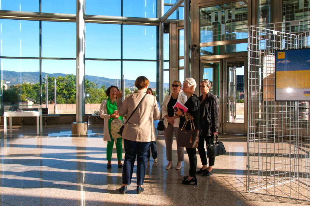 Members of the team of the 2024 joint project of the national libraries of Bulgaria and Croatia.