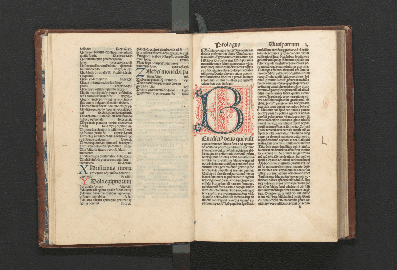 NSK research project on Croatian incunabula receives grant from Adris Foundation Hieronymus, Vitae sanctorum patrum. NSK Manuscripts and Old Books Collection.