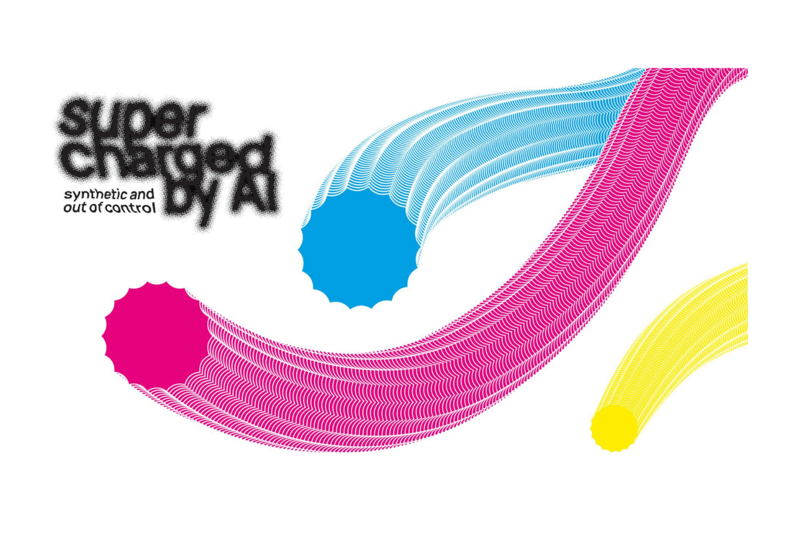 NSK to host “Supercharged by AI” exhibition, addressing artificial intelligence-related challenges Visual identity of “Supercharged by AI” project.