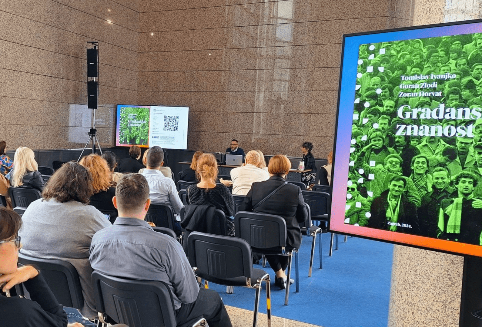 Libraries supporting citizen science: NSK hosts one of CeOS_SE project’s closing events Participants in the CeOS_SE project’s closing event hosted by NSK.