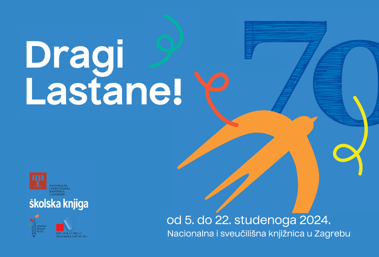 The visual identity of the “Dragi Lastane!” exhibition.