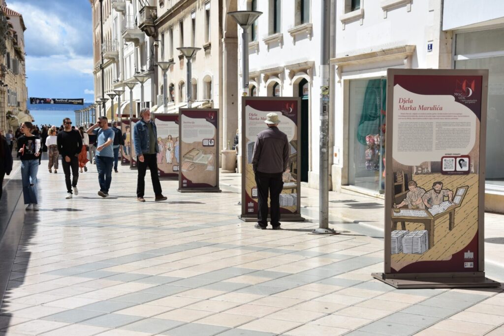 The Split City Museum’s 2024 exhibition commemorating Marko Marulić, “the father of Croatian literature”.
