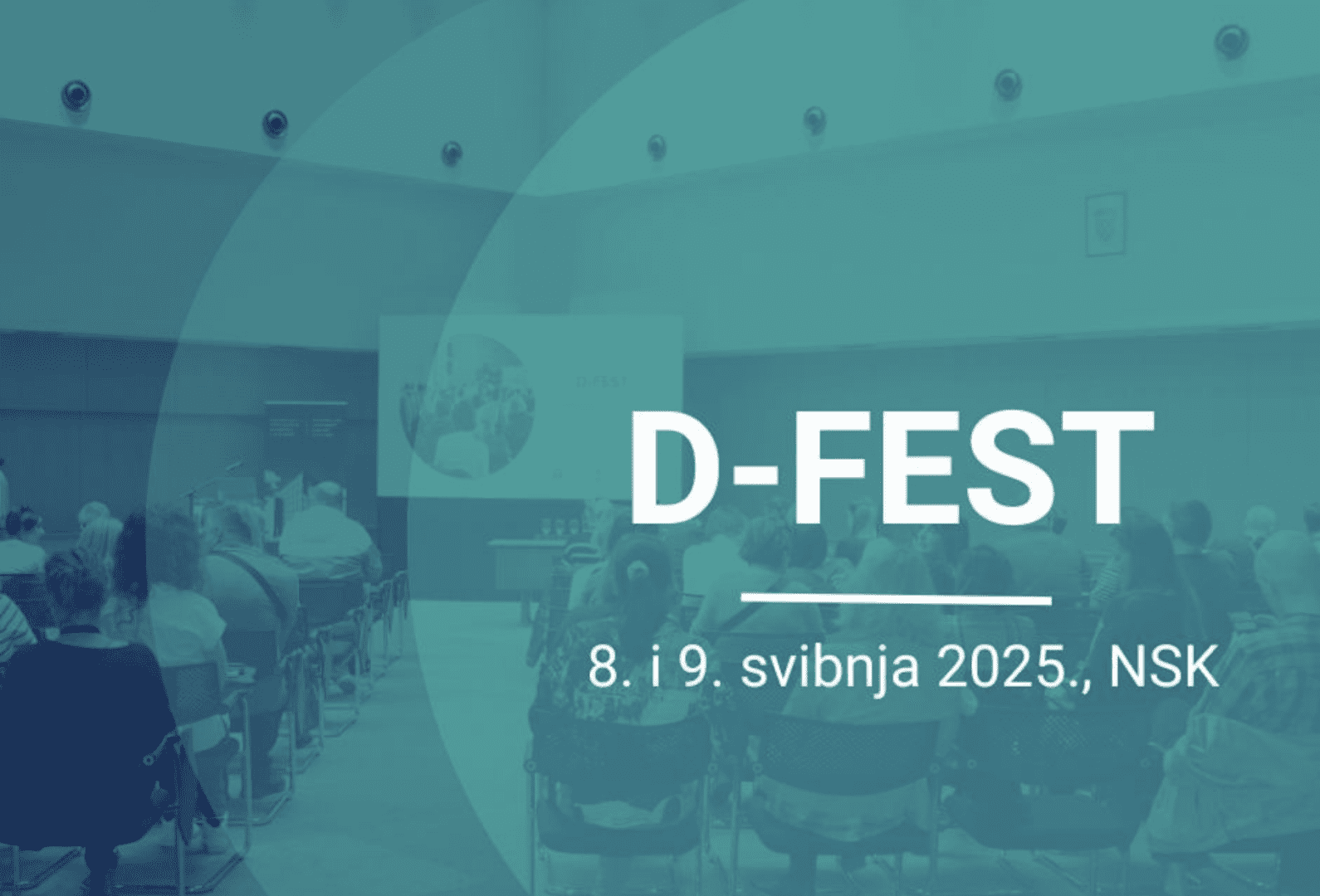 Fourteenth Festival of Croatian Digitisation Projects: Call for Papers The visual identity of the Fourteenth Festival of Croatian Digitisation Projects.