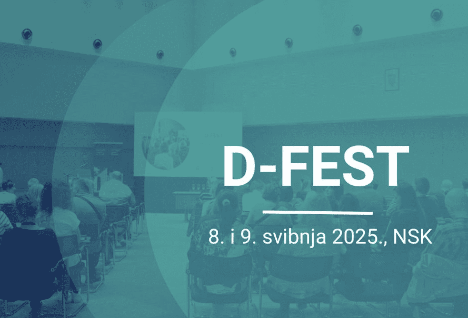 The visual identity of the Fourteenth Festival of Croatian Digitisation Projects.