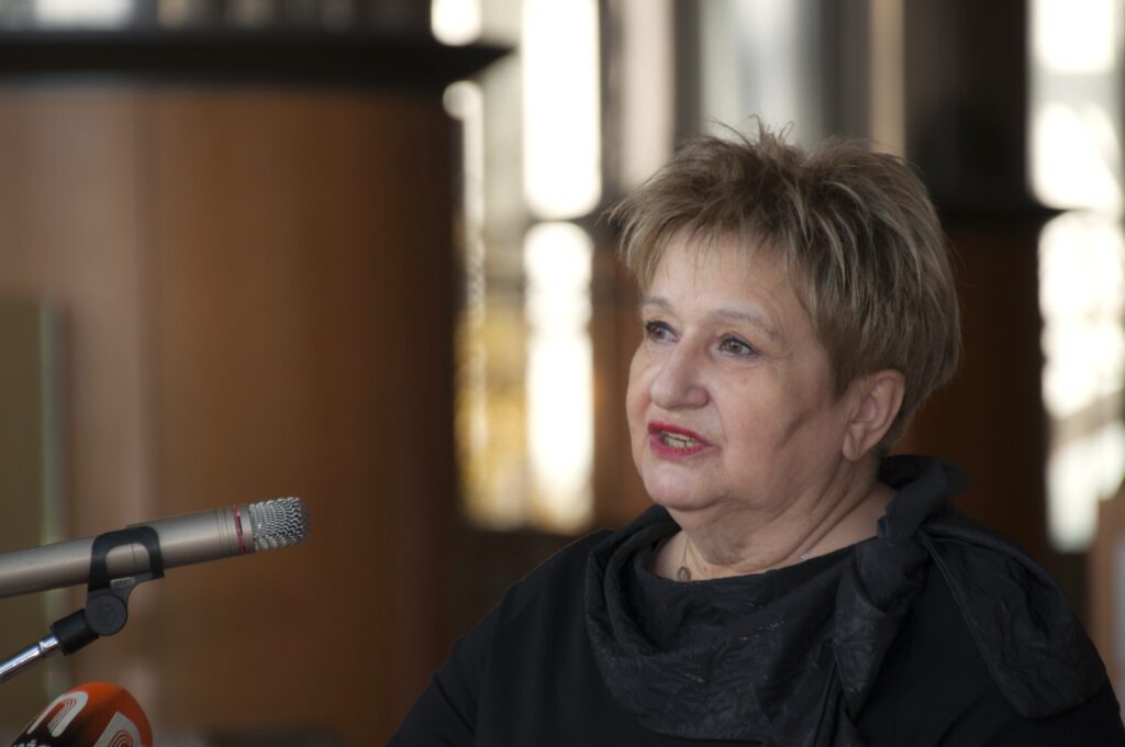 Glavna ravnateljica NSK prof. dr. sc. Ivanka Stričević.