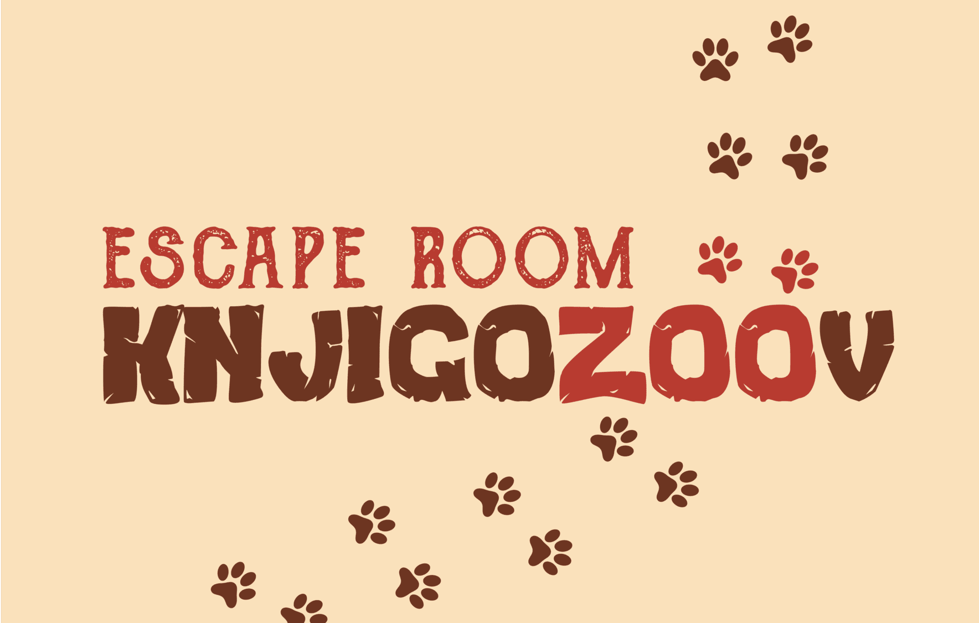 Vizual za escape room događanje Knjigozoov
