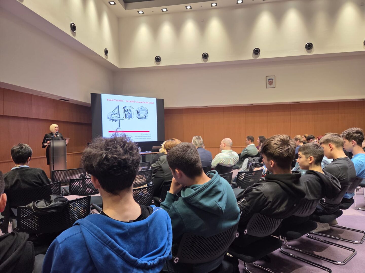 Predavanje o Faustu Vrančiću