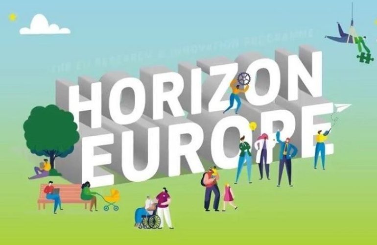 The visual identity of the Horizon Europe Annual Conference.