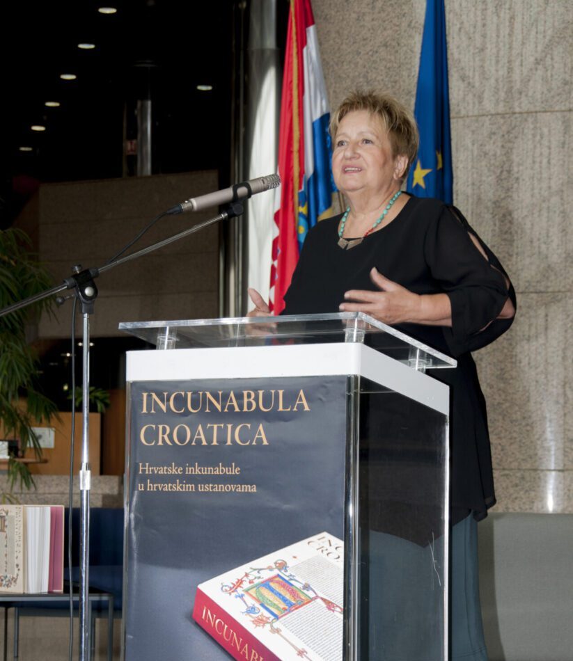 glavna ravnateljica NSK prof. dr. sc. Ivanka Stričević