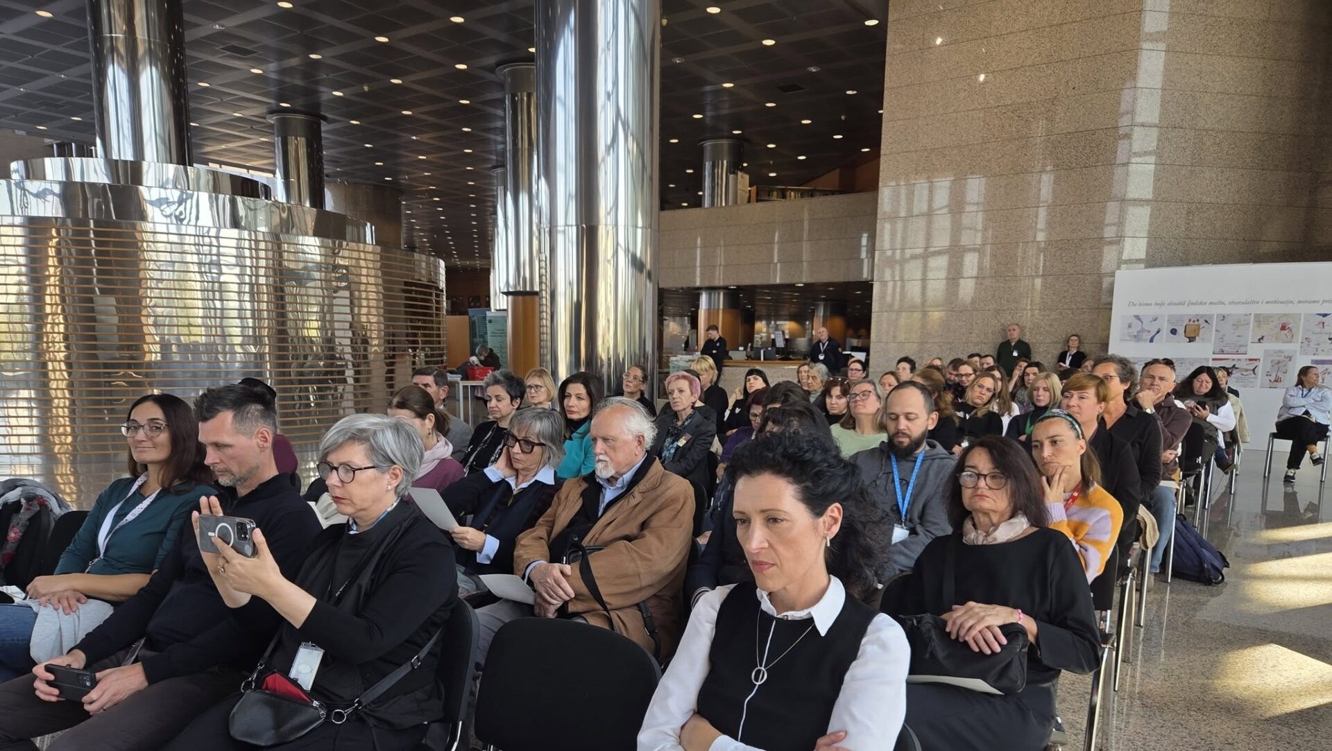 Sudionici na koncertu u čast Miroslavu Miletiću, kojim je obilježena stota obljetnica rođenja hrvatskoga skladatelja.