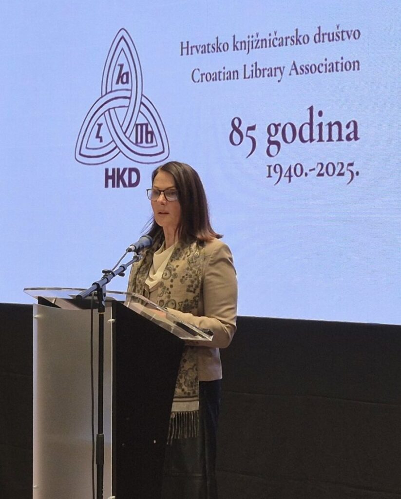 State Secretary at the Croatian Ministry of Culture and Media Dražena Vrselja.