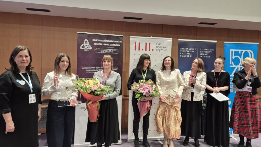 The winners of the Croatian 2025 Library of the Year Award.