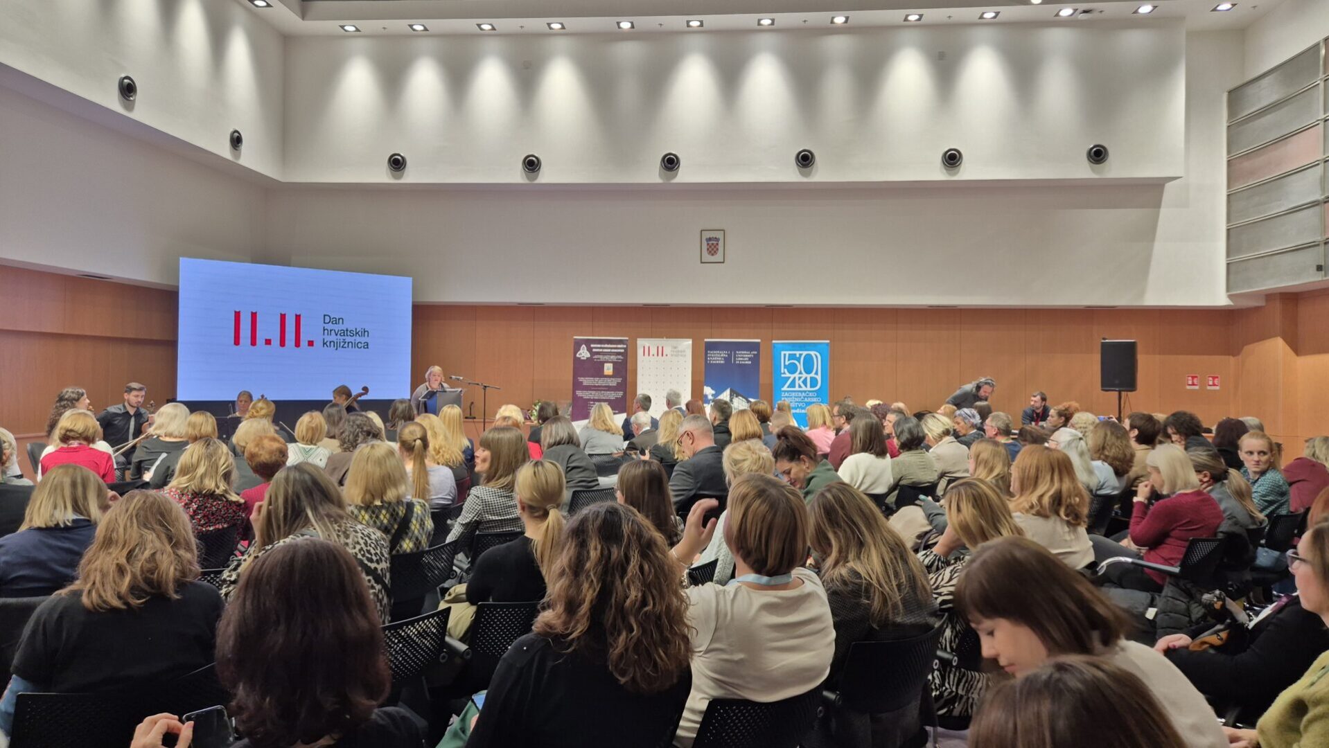 The participants in the 2025 General Assembly of the Croatian Library Association.