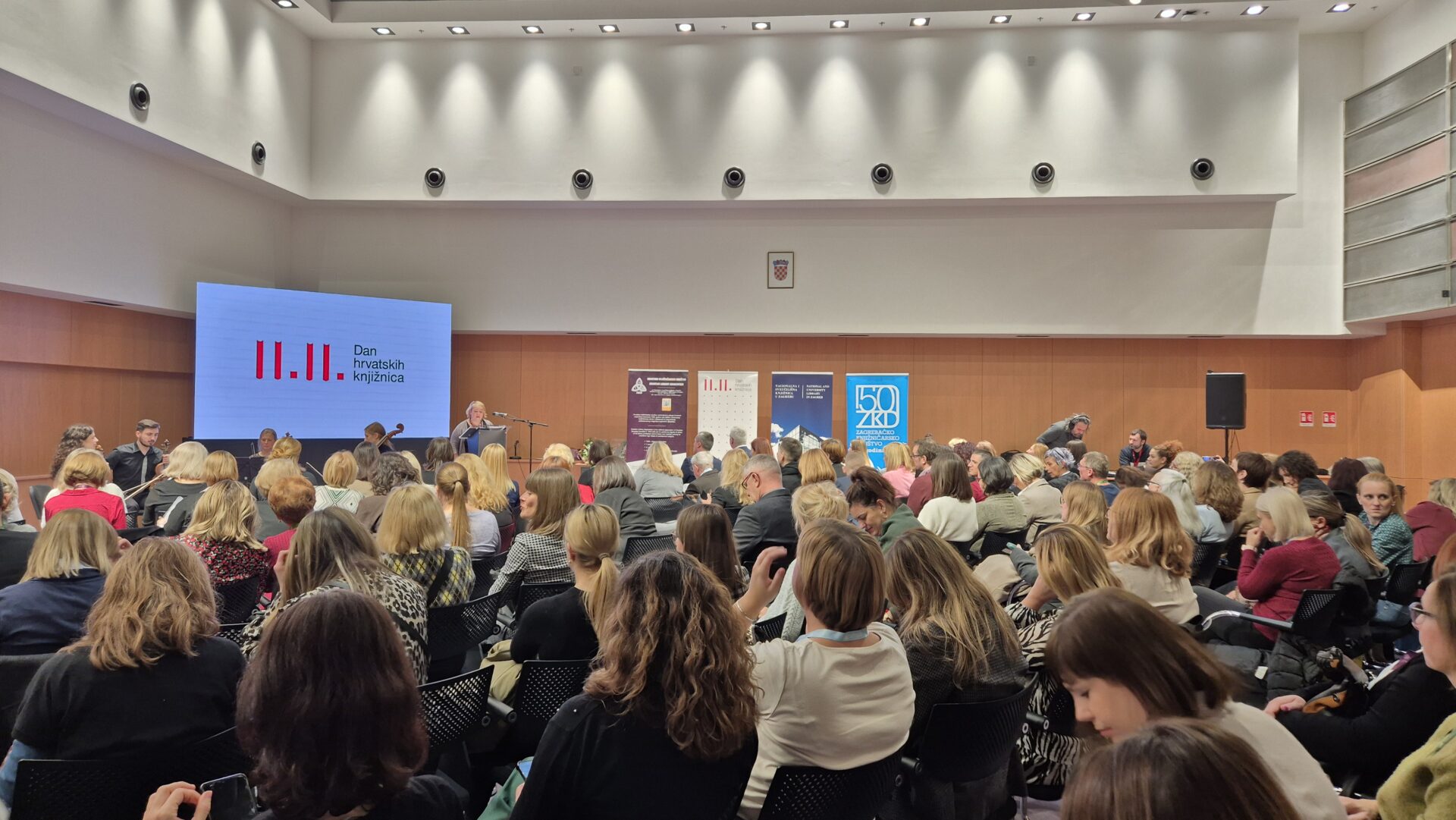 The participants in the 2025 General Assembly of the Croatian Library Association.