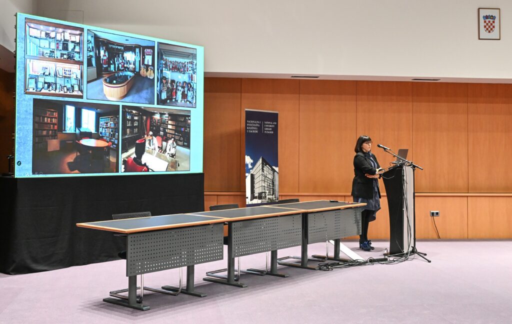 Head of the NSK Preservation and Storage Department Dr Sanda Milošević.