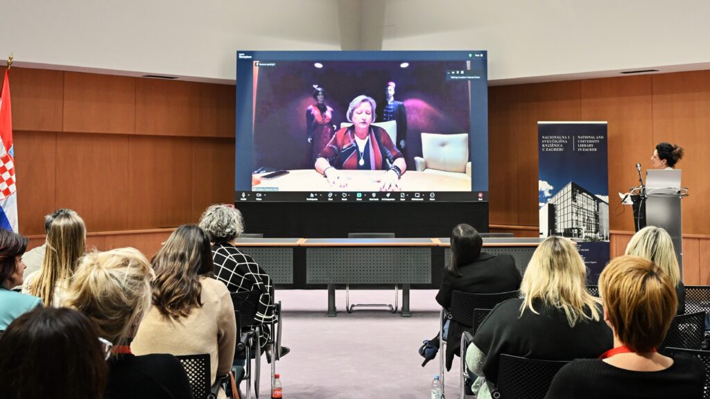 The secretary and treasurer of the Croatian Fraternal Union of America Bernadette Luketich-Sikaras.