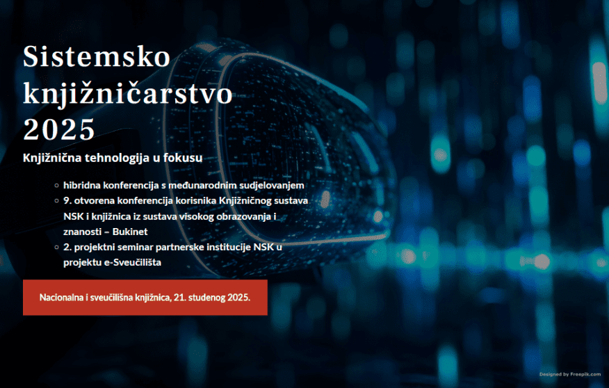 The visual identity of the 2025 NSK Systems Librarianship conference.