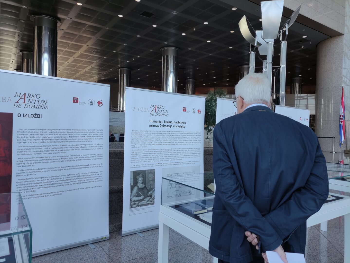 Izložba posvećena Marku Antunu de Dominisu otvorena u NSK 15. listopada 2024.