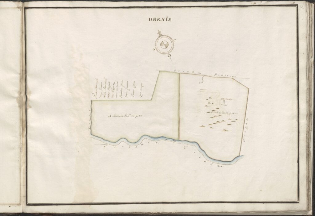 Grimanijev rukopisni katastar Dalmacije iz 1756.
