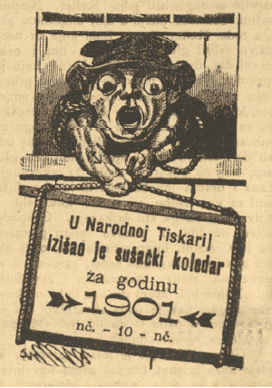 Izvor: Novi list, 1900., Nacionalna i sveučilišna knjižnica u Zagrebu