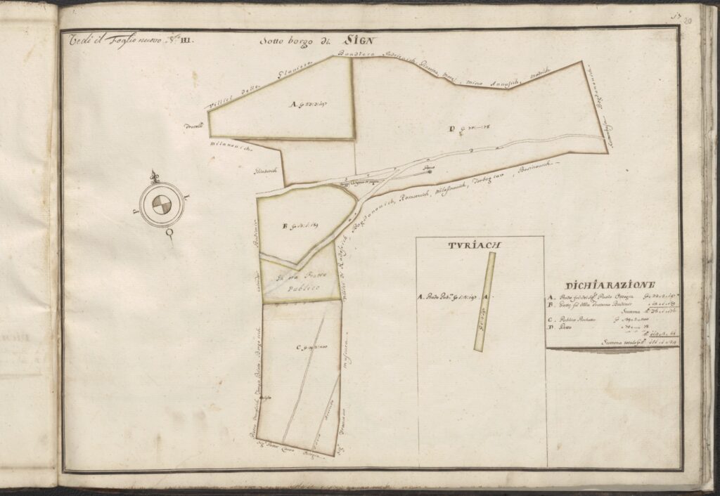Grimanijev rukopisni katastar Dalmacije iz 1756.