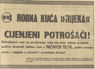 Izvor: Novi list, 1975., Nacionalna i sveučilišna knjižnica u Zagrebu