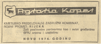 Izvor: Novi list, 1975., Nacionalna i sveučilišna knjižnica u Zagrebu