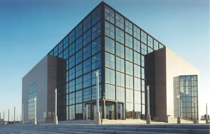 The building of the National and University Library in Zagreb. Photo: Damir Fabijanić.