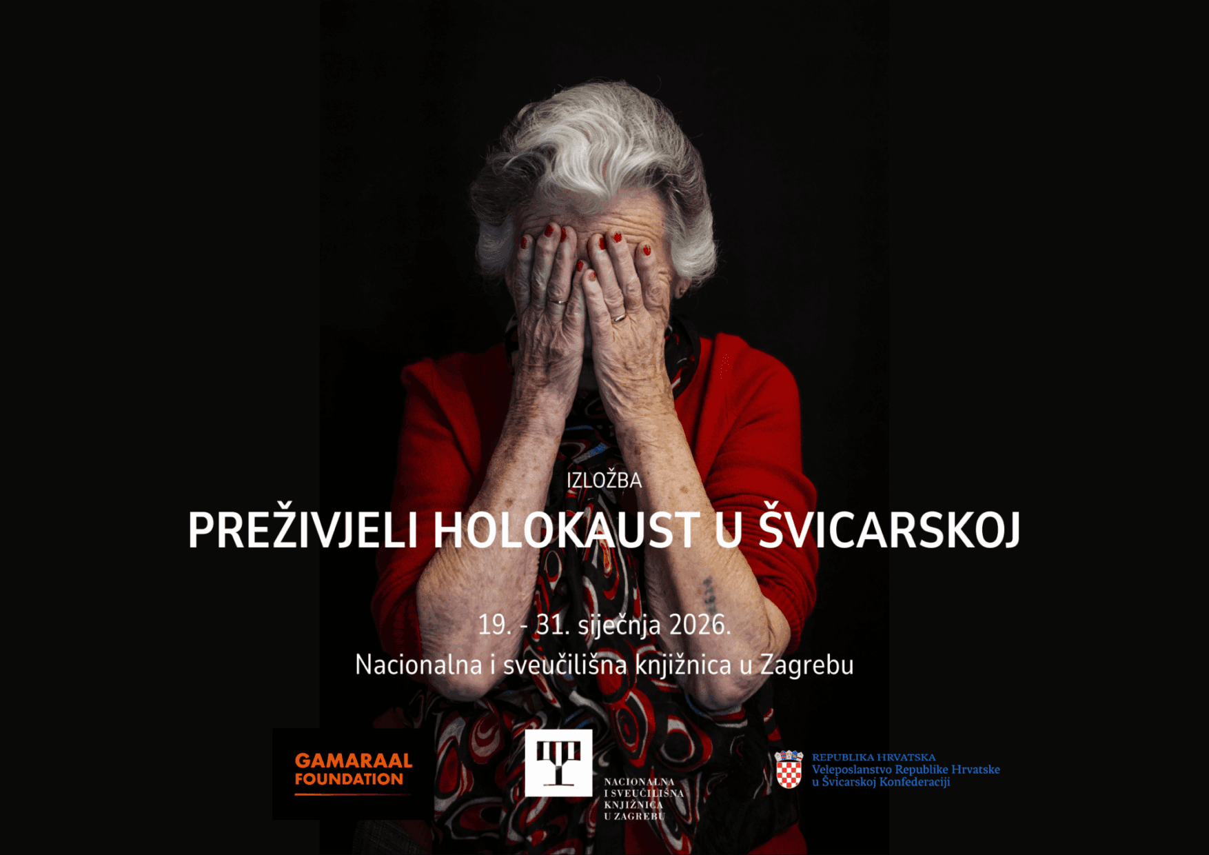 Naslovnica izložbe Preživjeli Holokaust u Švicarskoj