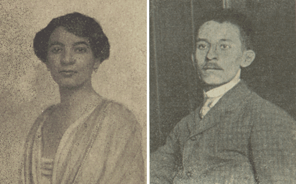 Croatian composers Dora Pejačević and Božidar Širola.