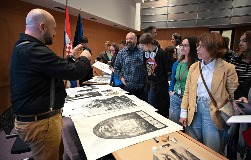 Sudionici trećeg događanja manifestacije „Susreti s baštinom u CroAtriumu“ 2026..