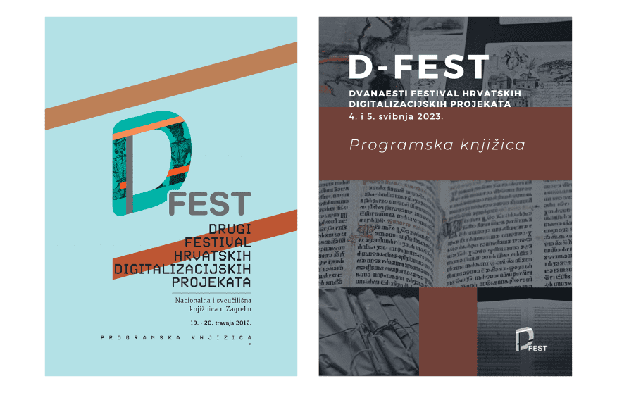 Naslovnica programske knjižice 2. i 12. D-festa.