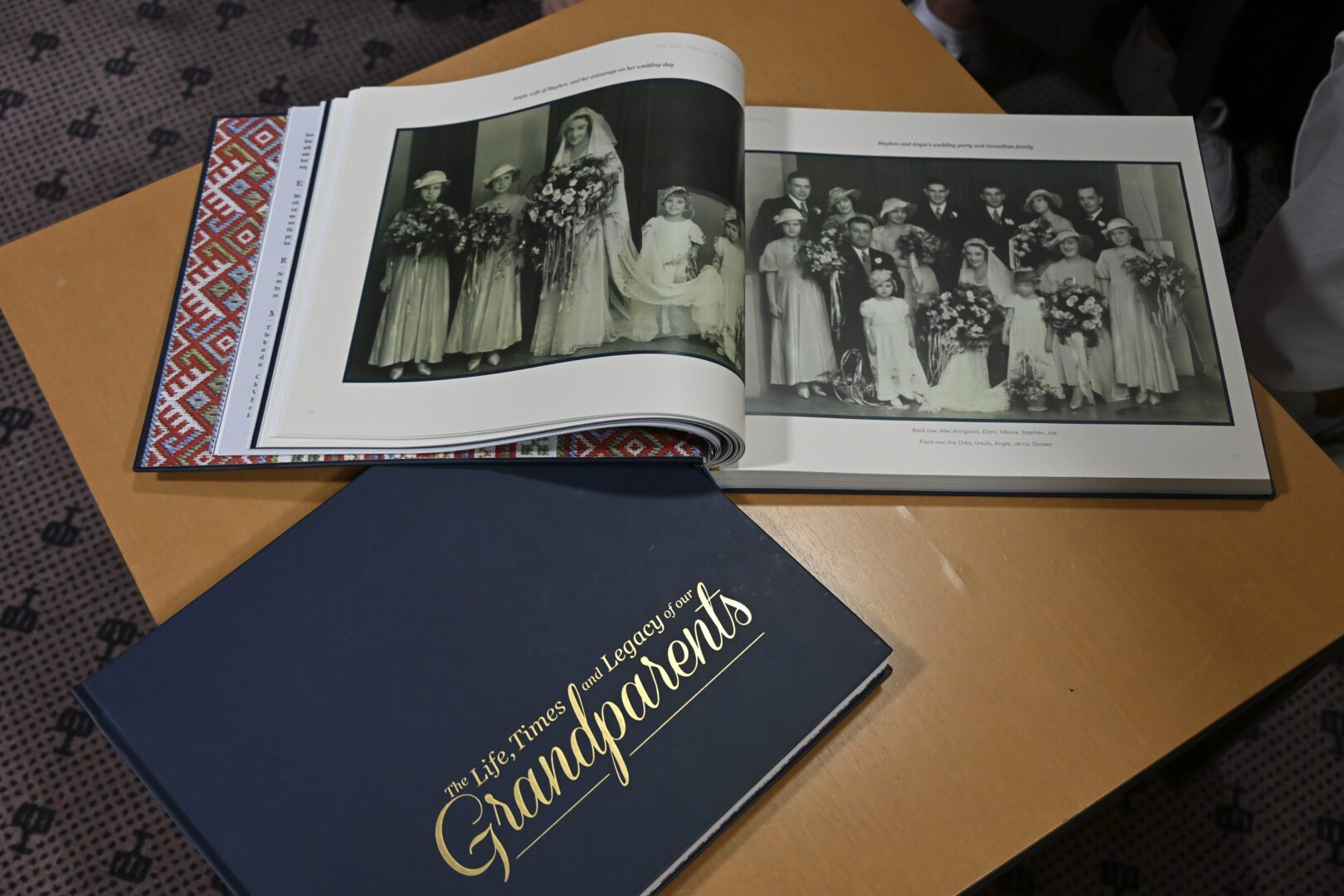 Monografija u dvama svescima pod naslovom The Life, Times and Legacy of Our Grandparents.