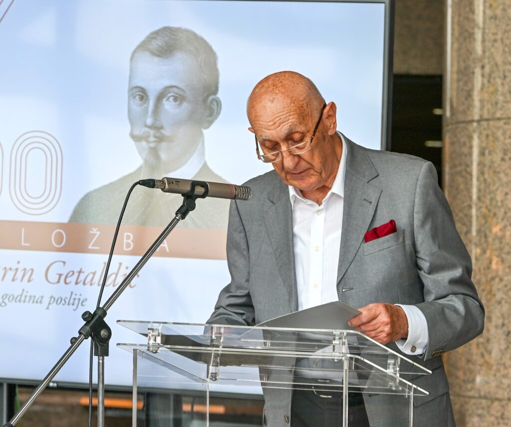 Fellow of the Croatian Academy of Sciences and Arts (HAZU) and the Head of the Academy’s Institute for the History and Philosophy of Science Vjekoslav Jerolimov.