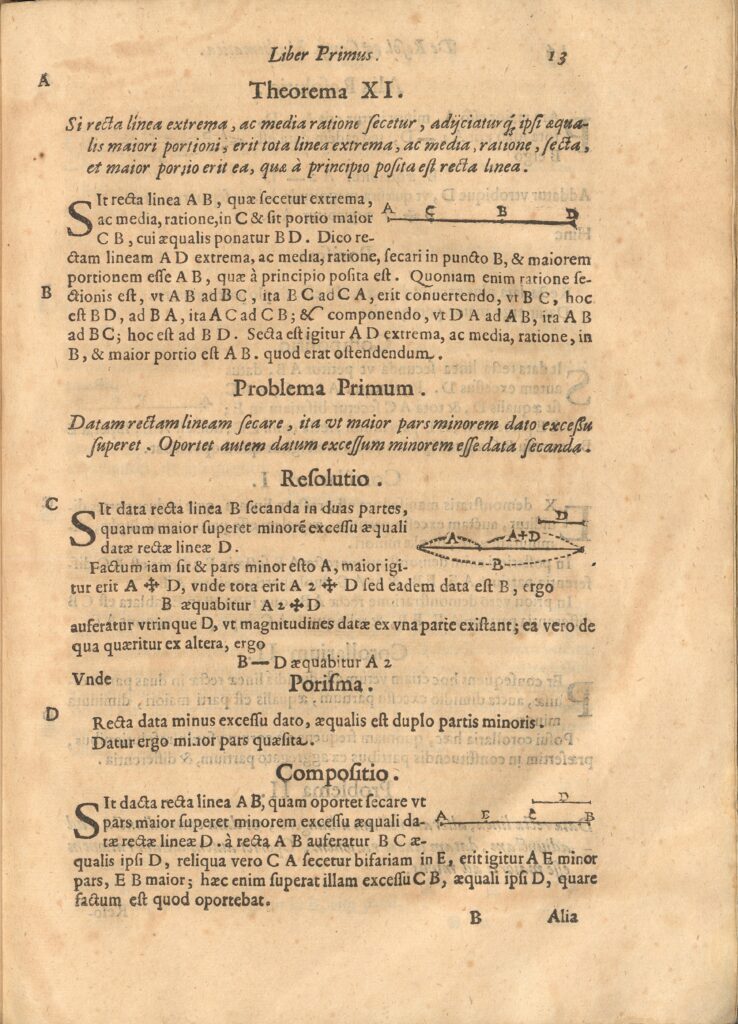 Odlomak iz djela O matematičkoj analizi i sintezi, u kojemu je izložen teorem XI.